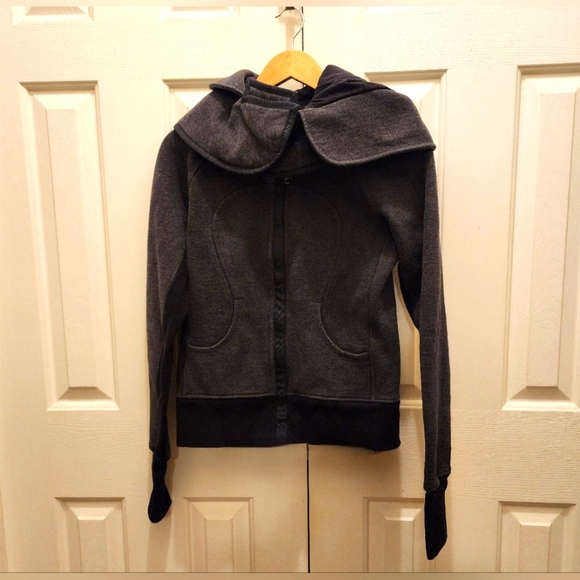 🔥RARE -Lululemon Scuba Hoodie 🌟Detachable Hood🌟 Size-6 - NWOT 🍋🔥 - Picture 6 of 12